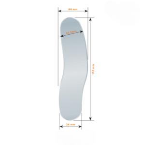Lusterka do zdjęć wewnątrzustnych Jakobi - #4 Typ Lateral
